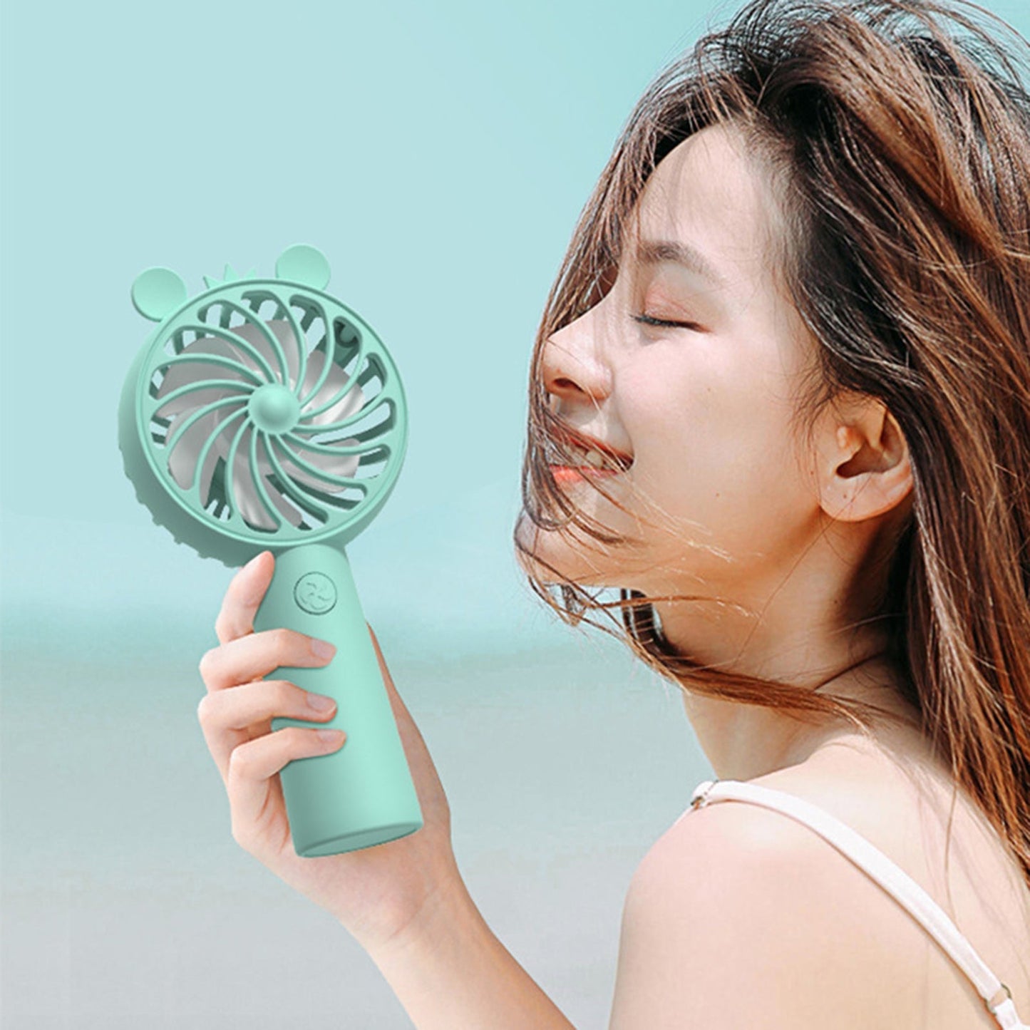 Grebest Portable Fan Cute Cooler Mini USB Fan