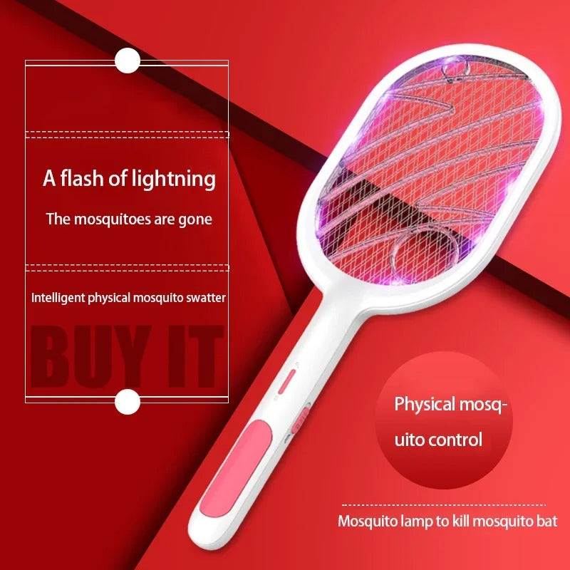 2 in 1 Mosquito Killer LED Trap Flies USB Rechargeable household