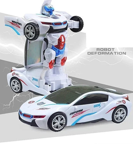 Deformation robot toy car for kids