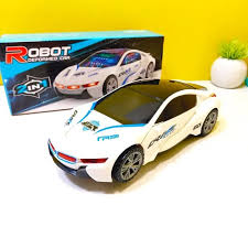 Deformation robot toy car for kids