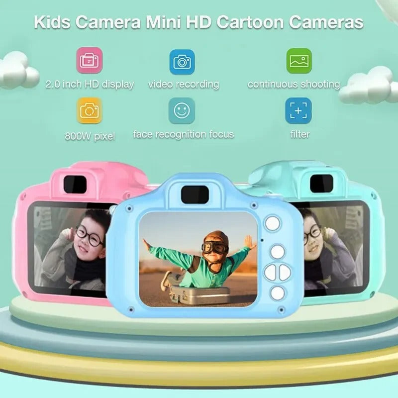 Children Mini Digital Camera Can Take Pictures Video Small Slr Toys